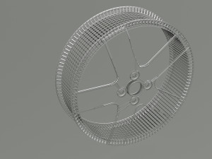 Car tire Modèle 3D