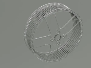 Car tire 3D Model