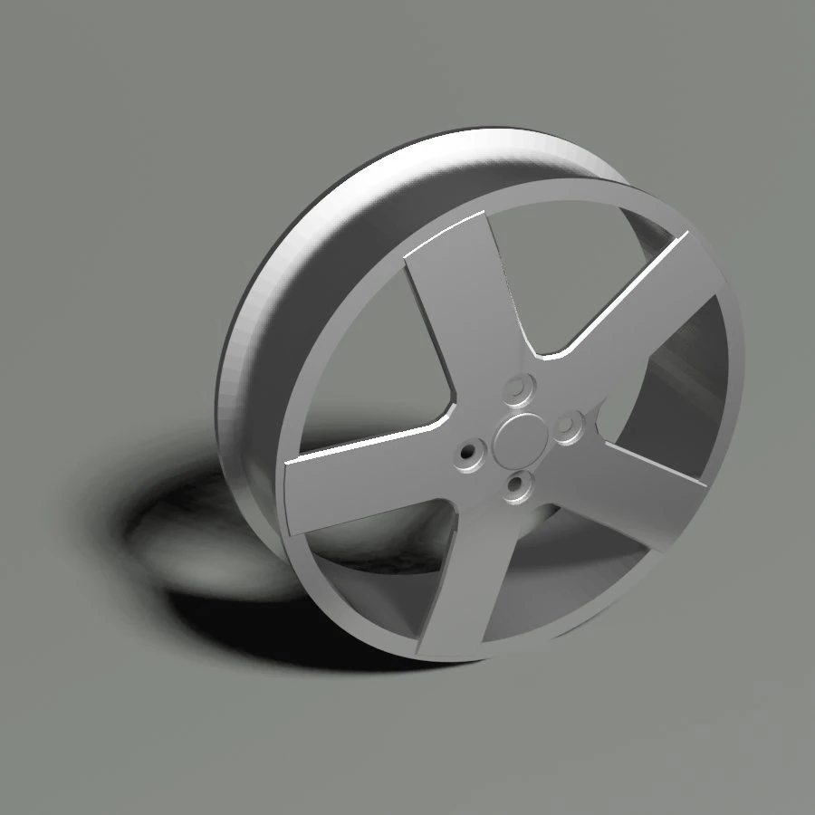 Car tire 3D Model .c4d .max .obj .3ds .fbx .stl .blend 