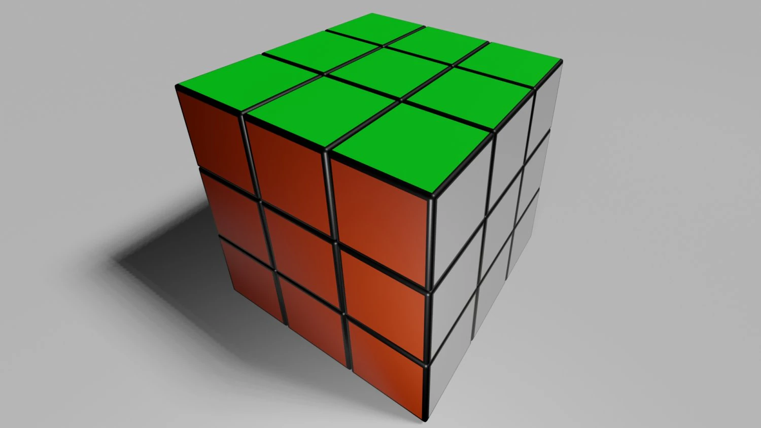 Rubik Cube 3D Model .c4d .max .obj .3ds .fbx .stl .blend 