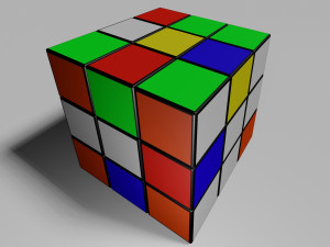 Rubik Cube Modèle 3D
