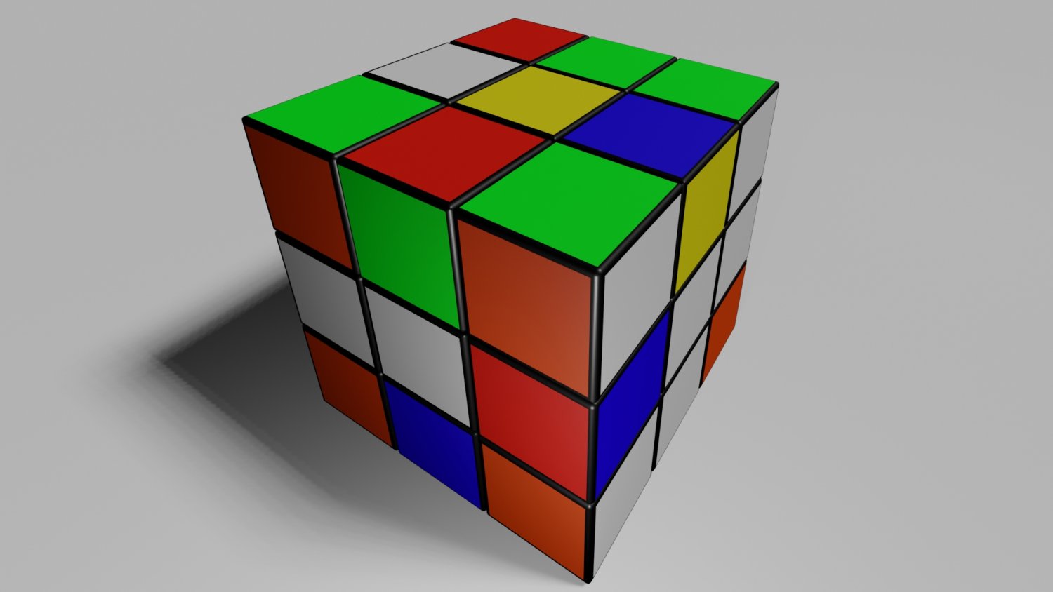 Rubik Cube 3D Model in Toys 3DExport