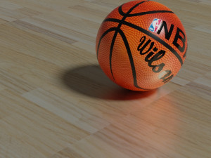 Basketball in 3 dimensions Modelo 3D