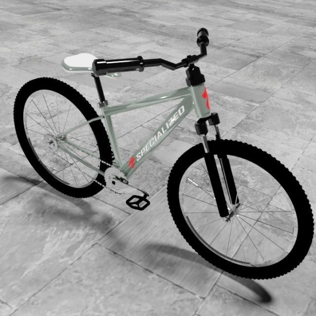 4 bicycles in 3 dimensions Modello 3D .c4d .max .obj .3ds .fbx .stl .blend 