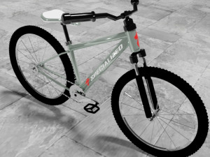 4 bicycles in 3 dimensions Modelo 3D