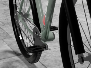 4 bicycles in 3 dimensions Modello 3D