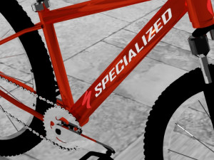 4 bicycles in 3 dimensions Modello 3D