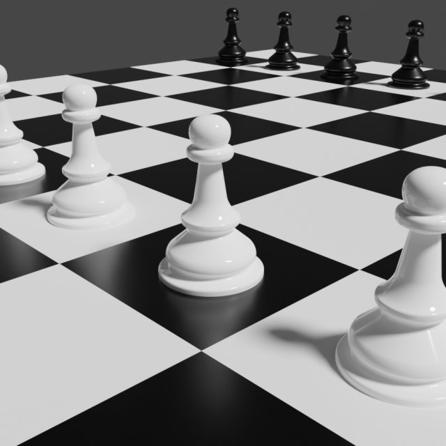chess - ajedrez tablero 3D Print Model in Board Games 3DExport