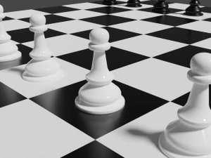 Шахматная фигура 3D Принт Модель