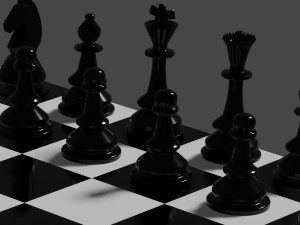 Complete chess 3D Baskı Modeli