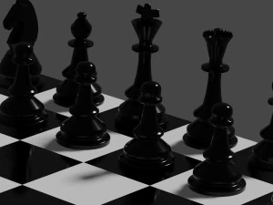 Complete chess 3D Print Model
