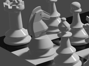 Complete chess 3D Baskı Modeli