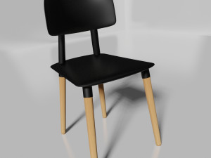 Table and chairs for rendering 3Dモデル