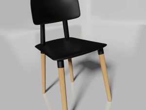 Table and chairs for rendering 3D Model