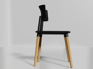 Table and chairs for rendering 3D Model