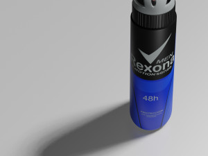 Deodorant perfume in 3 dimensions Model 3D