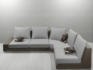 Armchair or sofa for living room in 3 dimensions 3D Модель
