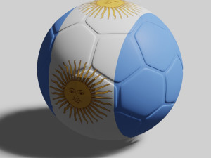 Soccer ball in 3 dimensions Modèle 3D