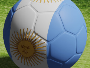 Soccer ball in 3 dimensions Modèle 3D