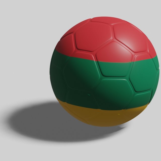 Soccer ball 3D 3D Model .c4d .max .obj .3ds .fbx .stl .blend 
