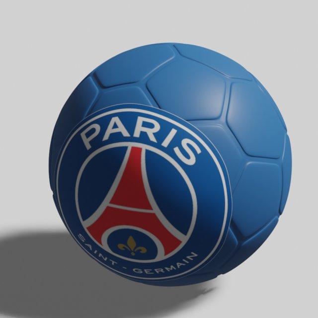 Soccer ball in 3 dimensions Model 3D .c4d .max .obj .3ds .fbx .stl .blend 
