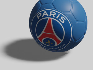 Soccer ball in 3 dimensions Model 3D