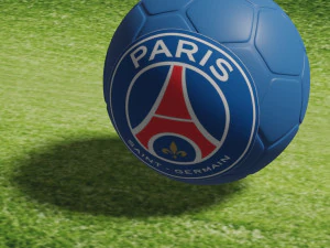 Soccer ball in 3 dimensions 3D Model
