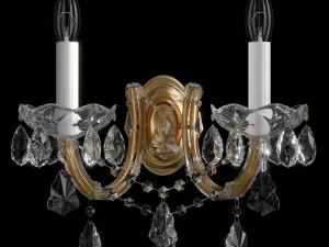 Light chandelier for interior of a house drawn in 3d Modelo 3D