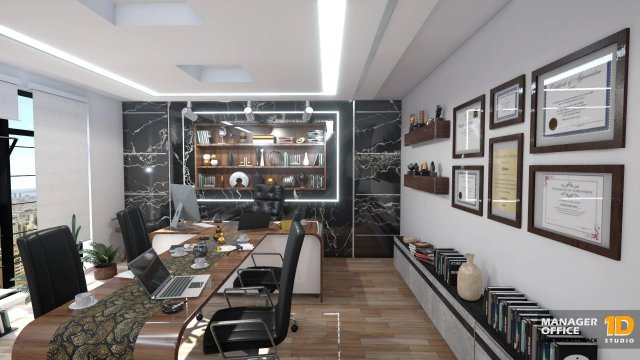 Manager Office 3D 模型 .c4d .max .obj .3ds .fbx .stl .blend 