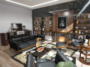 Manager Office 3D Model