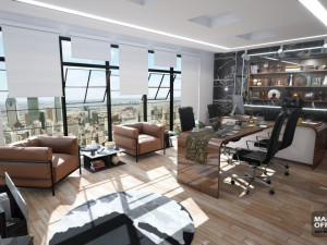 Manager Office 3D 模型