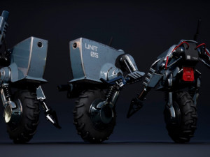 Droid Outlander Model 3D