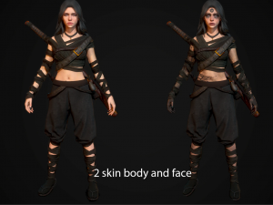Shinobi 3D 模型