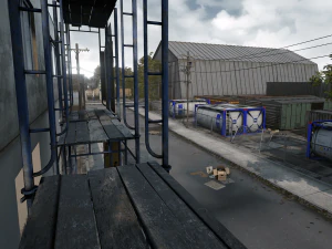 Hanggar Daerah Model 3D