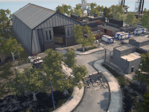Area Hangar 3D Modell