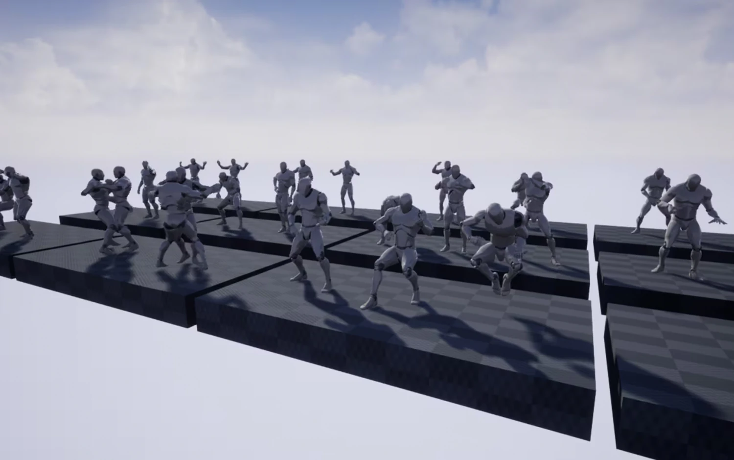 Pedestrians Vol 2 Mini Pack 3D Model .c4d .max .obj .3ds .fbx .stl .blend 