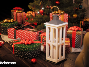 Warm Christmas 3D Model