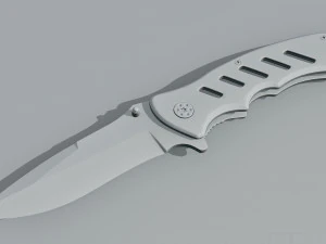 Mtech Tactical Folding Knife 3D Model