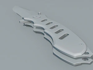 Mtech Tactical Folding Knife 3D Model