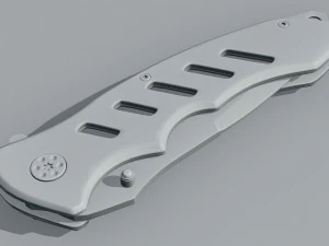 Mtech Tactical Folding Knife 3D Model