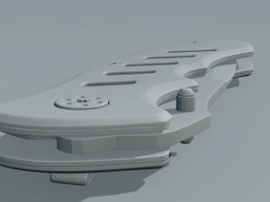 Mtech Tactical Folding Knife 3D Model