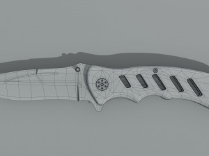 Mtech Tactical Folding Knife Modèle 3D