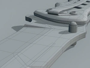 Mtech Tactical Folding Knife 3D Model