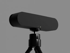 Logitech BRIO UHD 4K Webcam and Tripod 3D Model