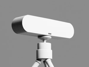 Logitech BRIO UHD 4K Webcam and Tripod 3D Model