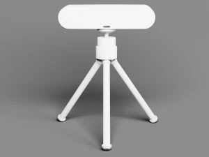 Logitech BRIO UHD 4K Webcam and Tripod 3D Model