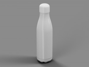 Stainless Steel Water Bottle Speckled Paint 3D मॉडल