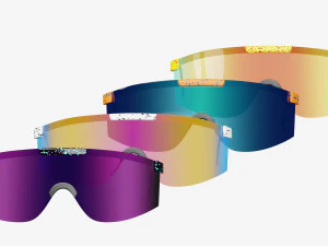 Pit Viper Sport Sunglasses UV Protection Outdoor Sunglasses 3D Model