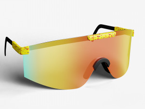 Pit Viper Sport Sunglasses UV Protection Outdoor Sunglasses 3D Model