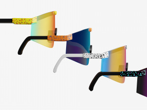 Pit Viper Sport Sunglasses UV Protection Outdoor Sunglasses 3D Model